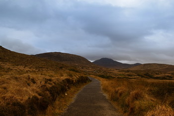 &nbsp; / Der Connemara Nationalpark in Irland.