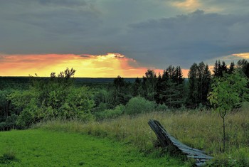 &quot;Лишь только вечер затеплится синий ...&quot; / Вечерний этюд ...