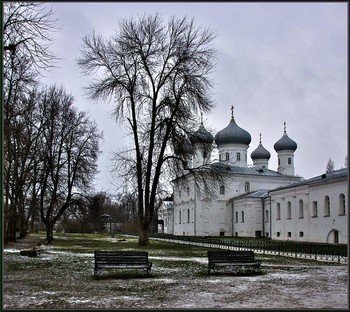 &nbsp; / Новгородские святыни.... Свято-юрьев мужской монастырь. великий новгород