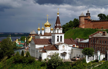 Вид на Ильинскую церковь / Нижний Новгород