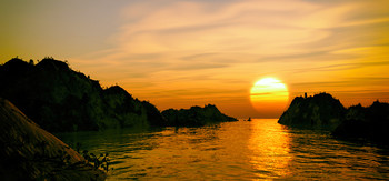 Красно солнышко... / в горах