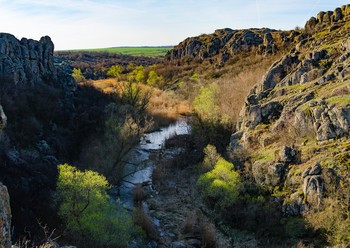 Утро в каньоне / Актовский каньон