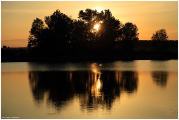 Мелодия заката / Закат на озере