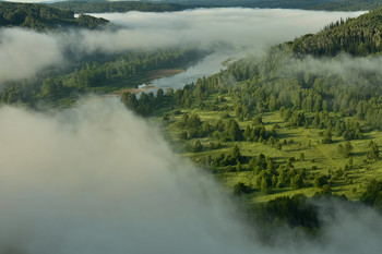 Туман над река Кондома / ***