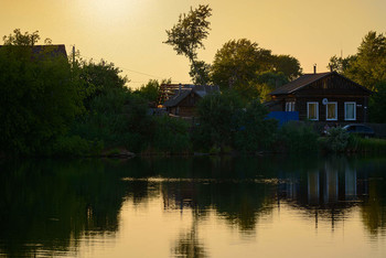 У озера... / Тихий, летний вечер...