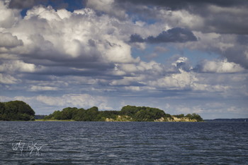 &nbsp; / Sicht auf die Ochseninseln in Dänemark