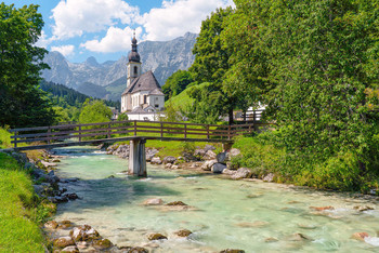 &nbsp; / Kirche in Ramsau