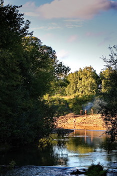 Тёплый август. / Томская область.