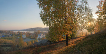 Вечерняя панорама / Осень на Урале