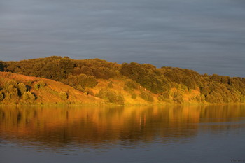 свет... / где то в районе Тутаева...Волга,вечер..