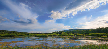 Озерная панорама / Уральские озера
