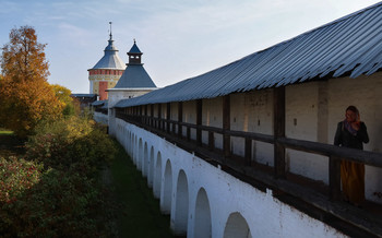 На стенах древнего монастыря / Вологда. Спасо-Прилуцкий монастырь