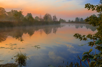 Рассвет на озере Рожок. / Рассвет на озере Рожок.
