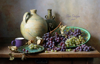 Виноград / натюрморт с виноградом