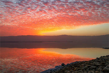 Восход над Мертвым морем / Израиль