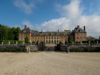 Замок Эдикур (château - Heudicourt) / Замок находится в городке Эдикур (Heudicourt)Страна Франция, Область Нормандия, Провинция Эр.