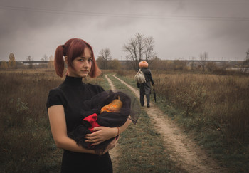 дитя тьмы / фото из серии хелоуин