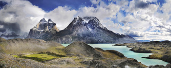 Где-то там / Lago Nordenskjold .
 
 

Torres del Paine - Patagonia - Chile.