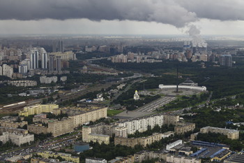 Вид на Москву с Башни &quot;Око&quot; / Вид на Москву с Башни &quot;Око&quot;