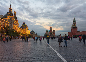 На Красной площади.. / Вечер
