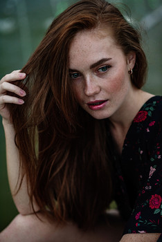 портрет Александры Гусевой / модель Александра Гусева
