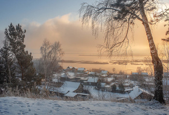 Там за туманами.... / Ангара ноябрь 2020 год