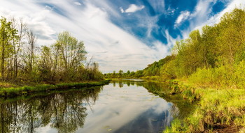 Весны далекий день... / Когда полон пруд.