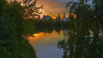 Вечерняя рыбалка / Москва. Измайлово.