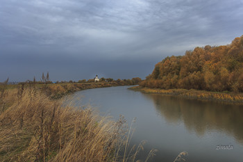река Нерль / осенняя тишина