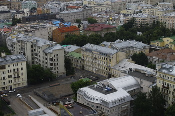 Вид на Москву (улица Новый Арбат,16) / Вид на Москву (улица Новый Арбат,16)