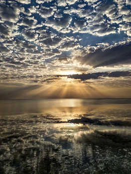 Восход на Красном море. /открывайте полный кадр./ / Сахль-Хашиш. Египет.
