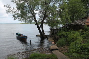 озеро Селигер в Осташкове (Тверская область) / озеро Селигер в Осташкове (Тверская область)