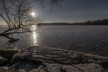 по волнам первого льда / Учинское