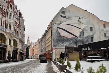 &nbsp; / На улицах Риги