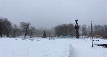 заметает... предновогоднее / зима