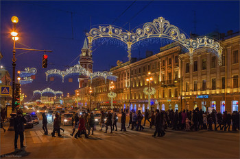 Новогодний Невский... / ***