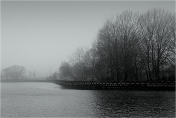 январь, туман / фото от 04.01.2014, но сегодня в Минске такой же туман....