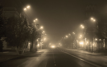 Ночные улицы...* / Road in the Night///