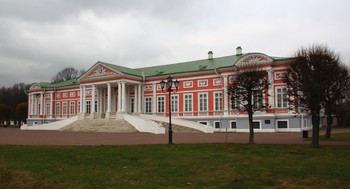 Главный дворец усадьбы Кусково / Ноябрь 2020, Москва