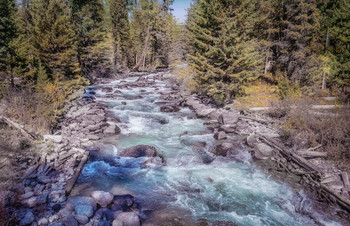 Начало сентября... Горный ручей... / Начало сентября... Горный ручей...