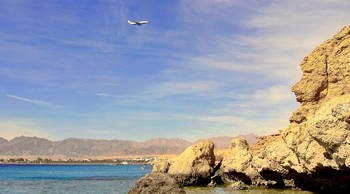 В Шарм-эль-Шейх / Полёт в Шарм-эль-Шейх