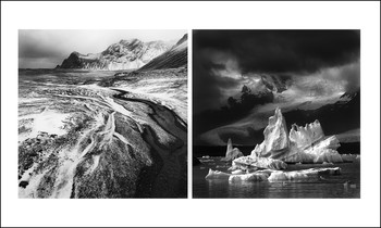 Sand and ice / https://mikhaliuk.com/Space-Qi-Photo-exhibition