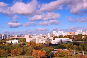 Осенние облака / Последние теплые денёчки - перед суровой зимой. Еще не раз вспомним о них в холодном январе!