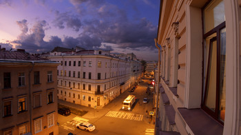 белые ночи / Санкт-Петербург старый район