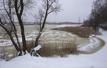 Снег на мокрый лед / Балтика