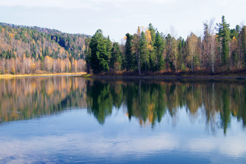 Бия в начале октября / ***