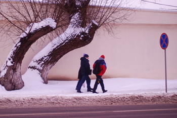 Зимний движ . / Зимне-дорожная ситуация .