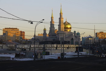 Вид на Московскую Соборную Мечеть / Вид на Московскую Соборную Мечеть