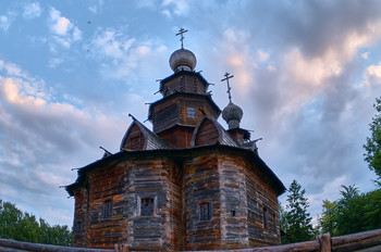 Церковь Преображения Господня из Козлятьево / Суздаль