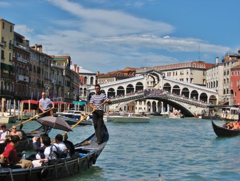 Гранд-канал. Мост Риальто / Венеция